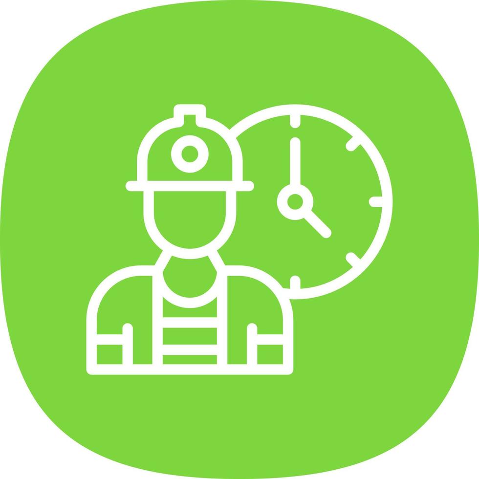 Working Hours Vector Icon Design