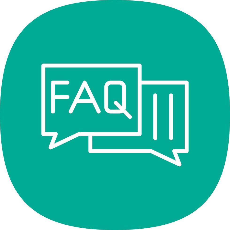 Faq Vector Icon Design