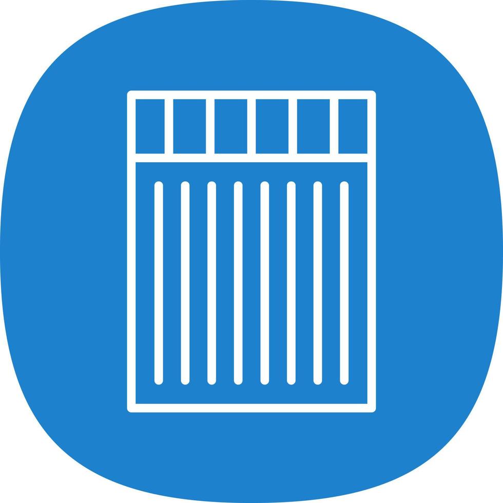 Toothpick Vector Icon Design