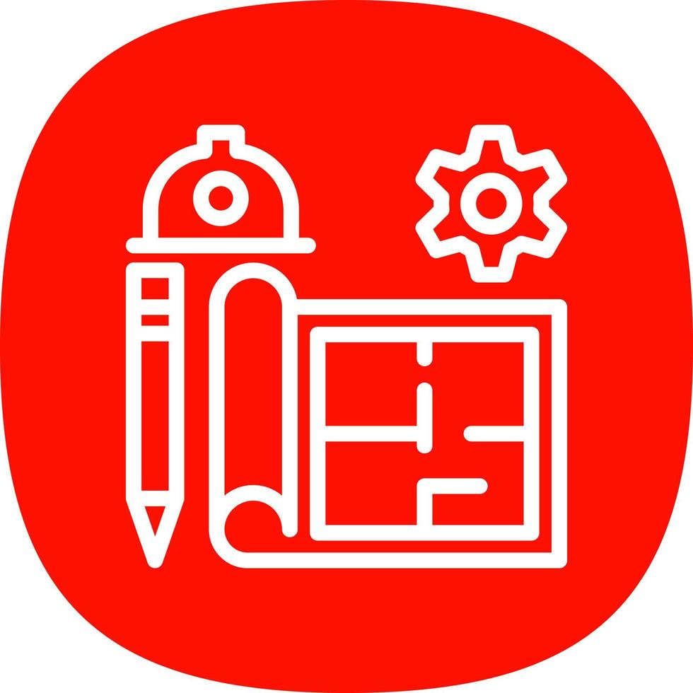 Civil Engenineering Vector Icon Design