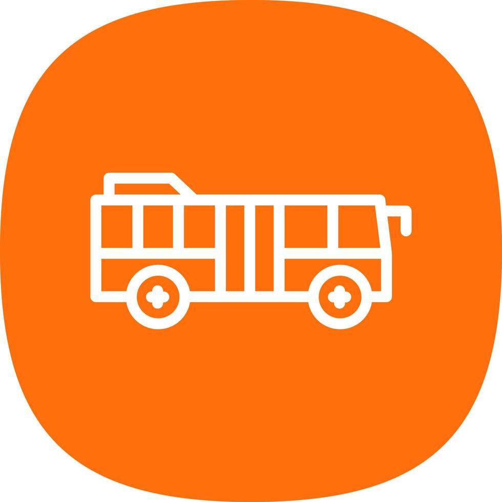 Bus Vector Icon Design