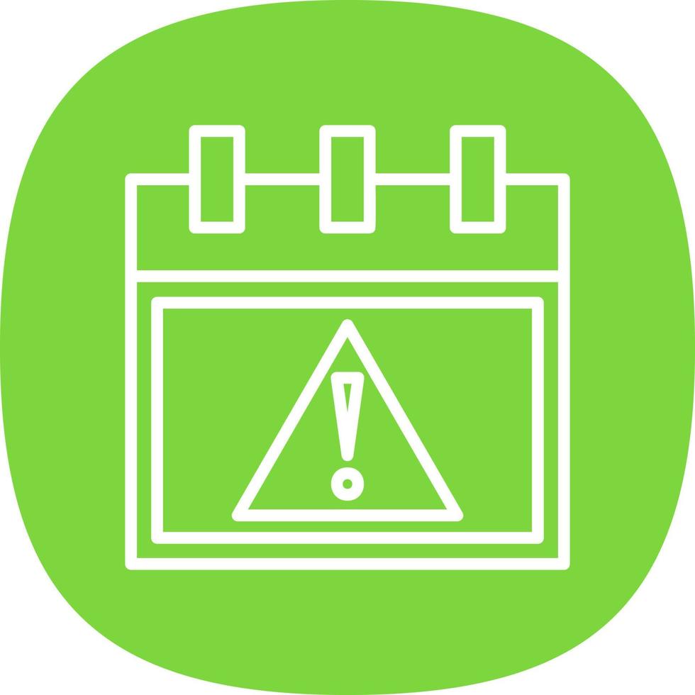 Alert Vector Icon Design