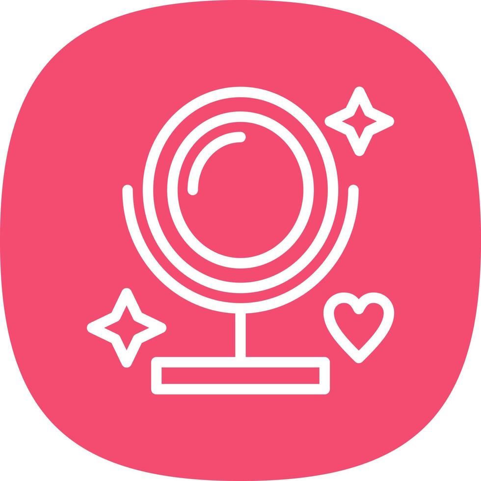 Mirror Vector Icon Design