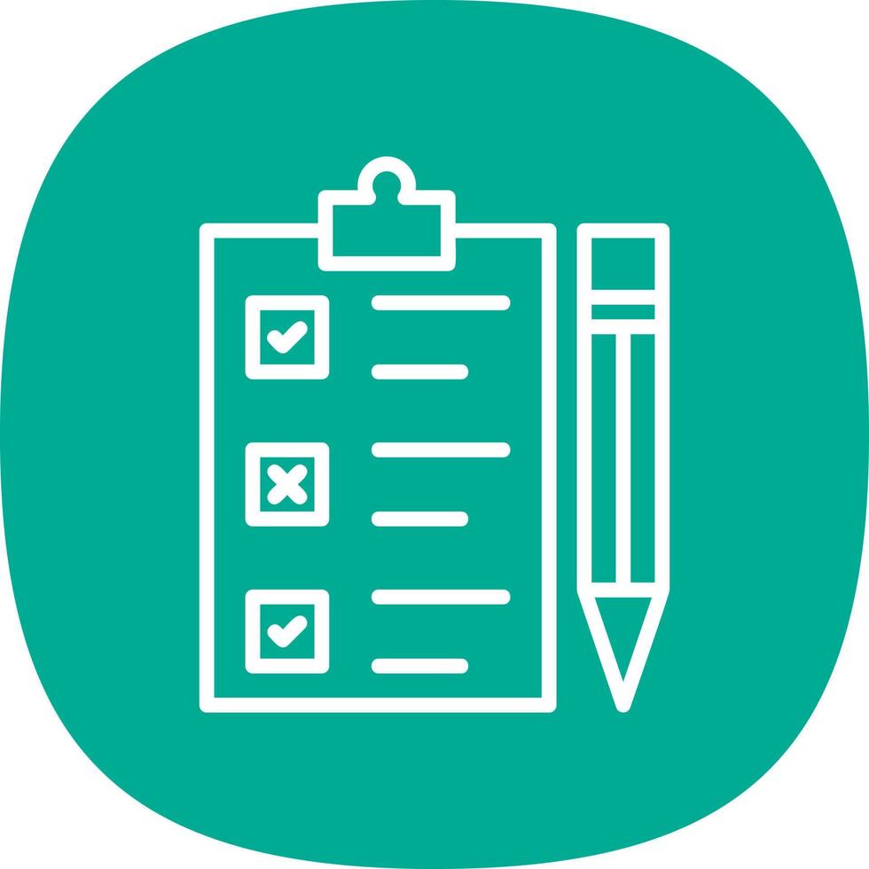 Task List Vector Icon Design
