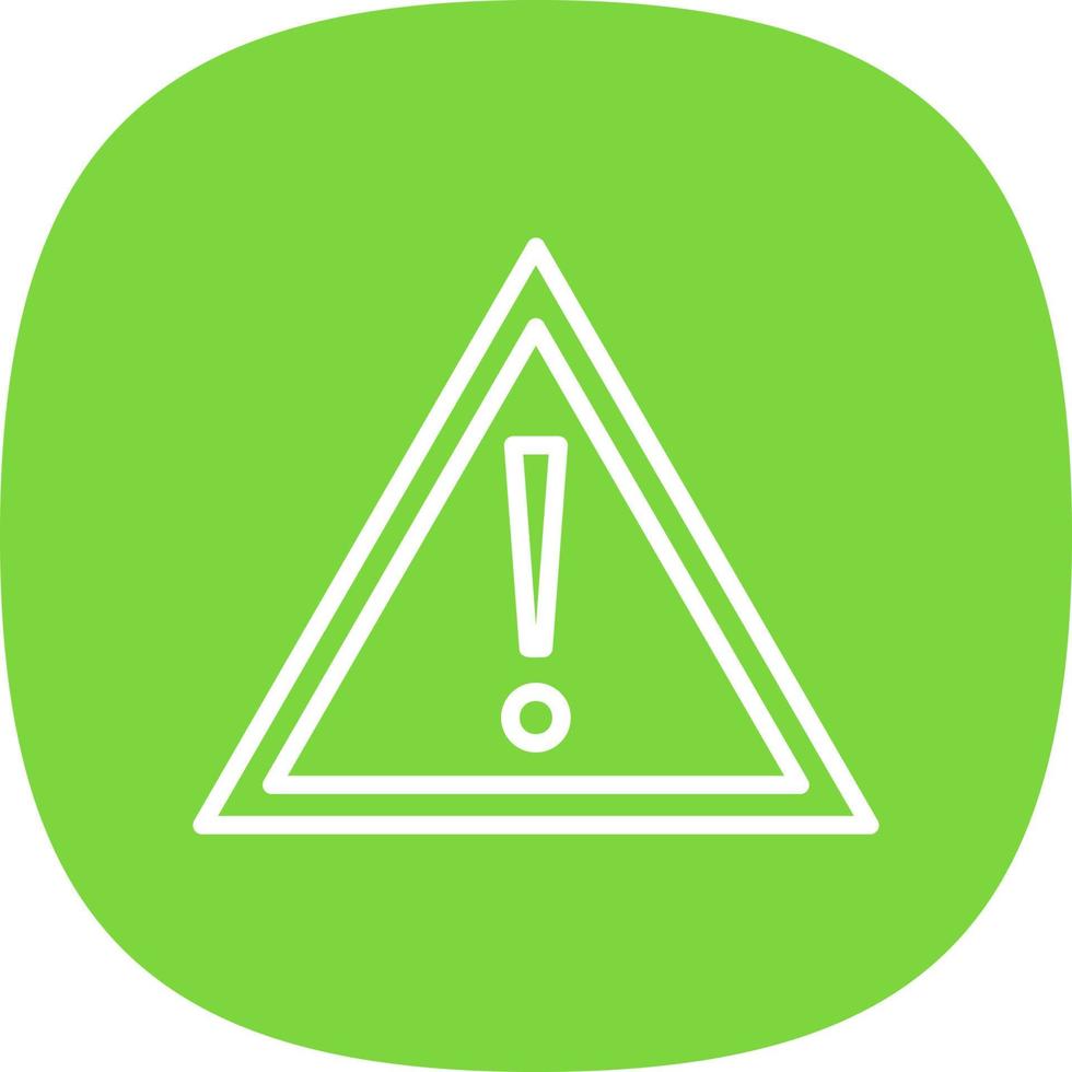 Alert Vector Icon Design
