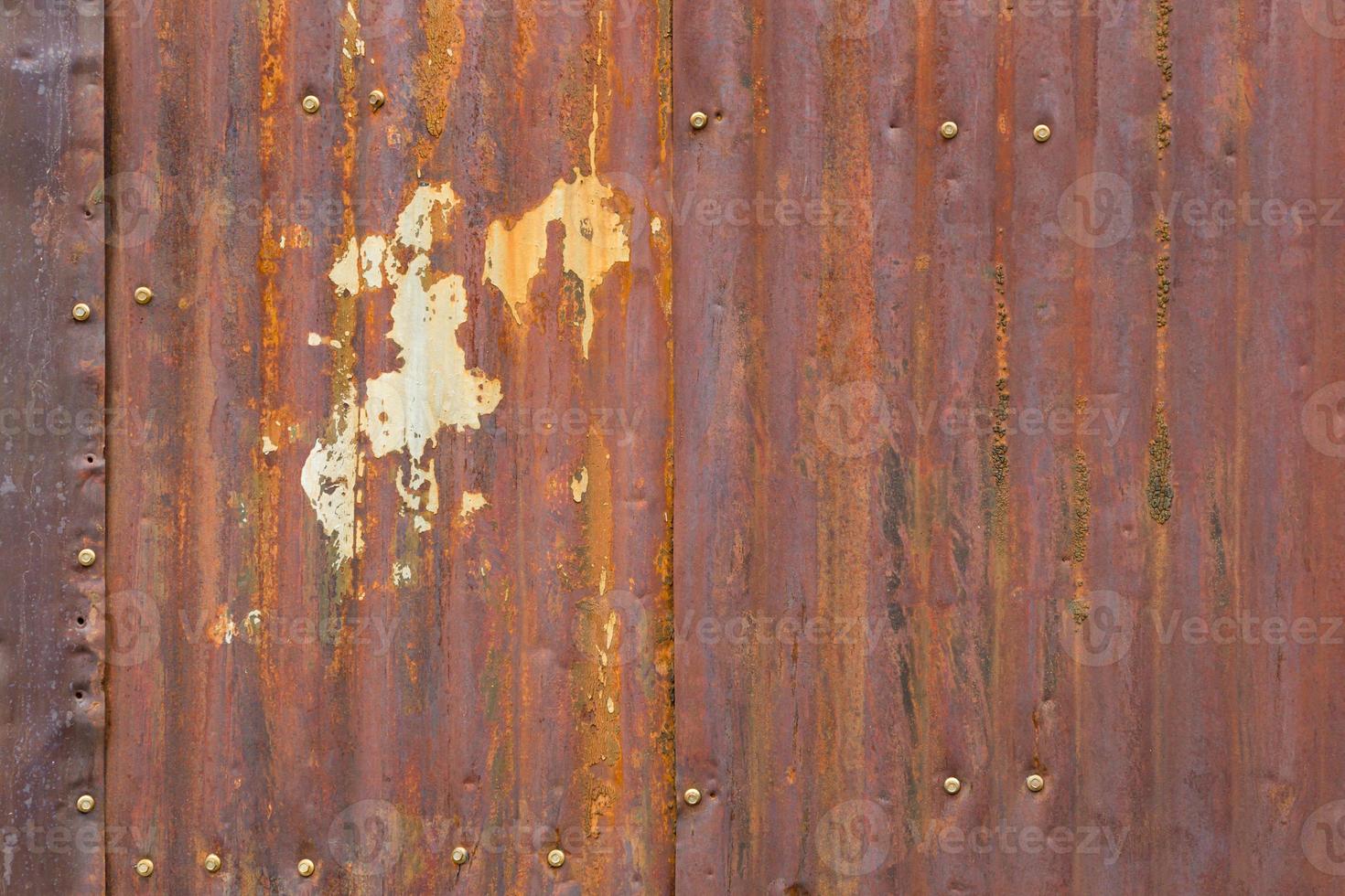 Old Rusty Sheet Metal Abstract Background Texture photo