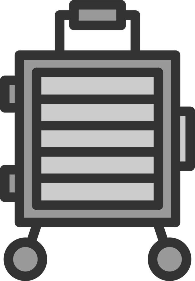 Luggage Vector Icon Design