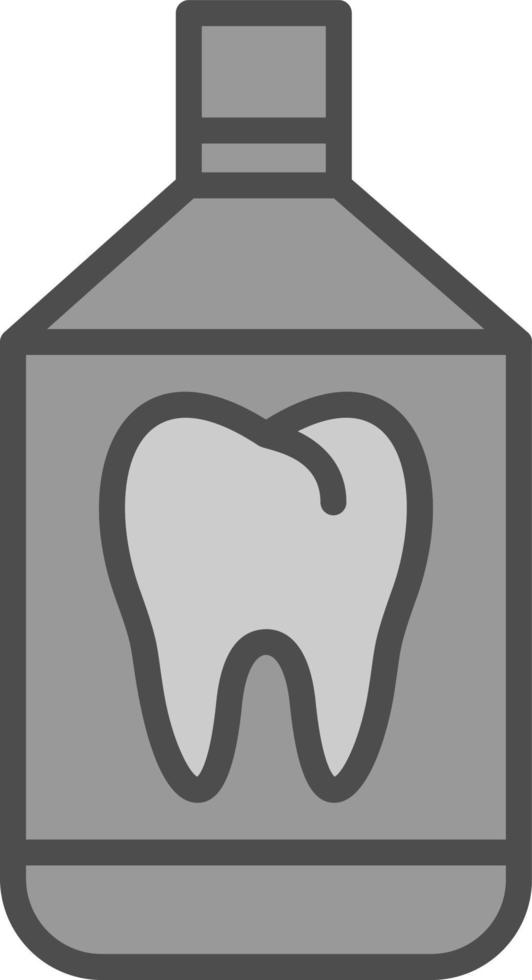 Mouthwash Vector Icon Design