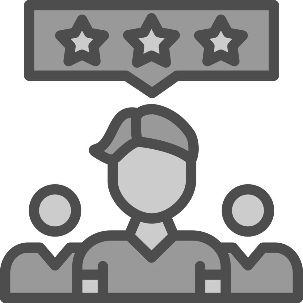 Leadership Vector Icon Design