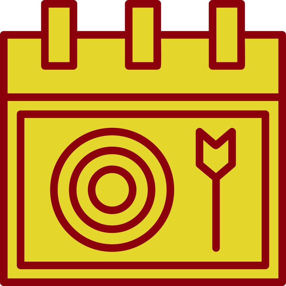 diseño de icono de vector de objetivo