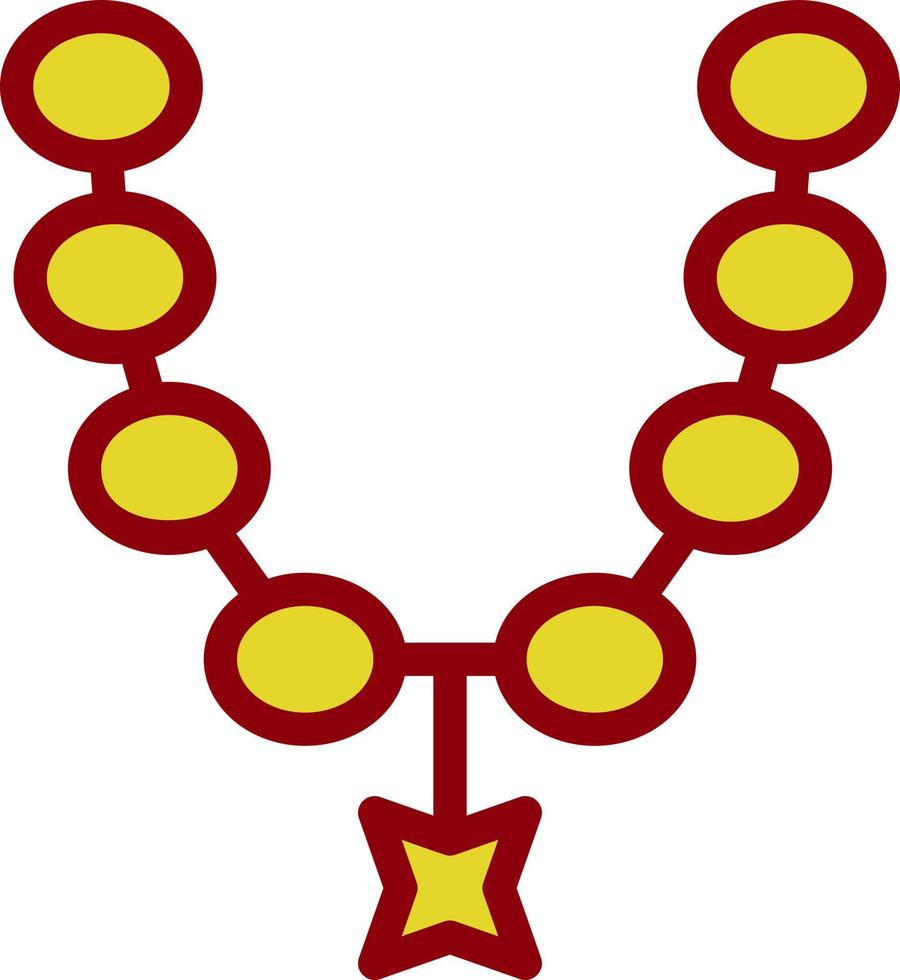 diseño de icono de vector de collar