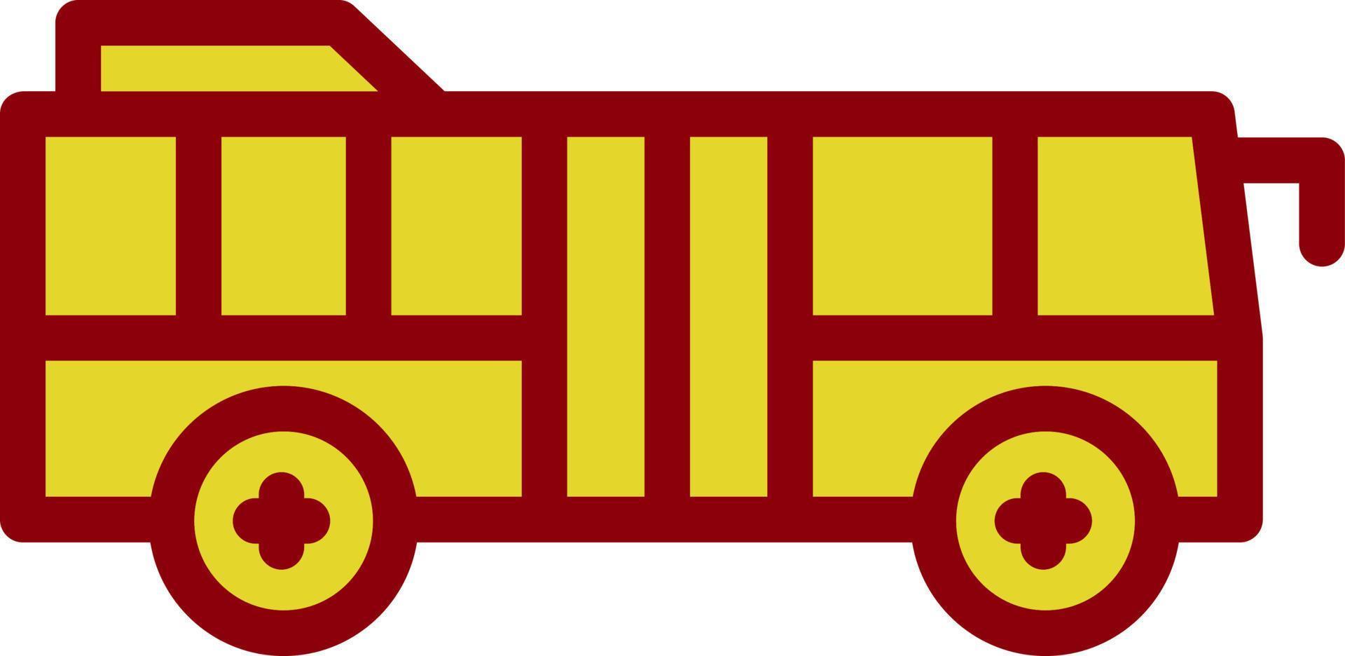 Bus Vector Icon Design
