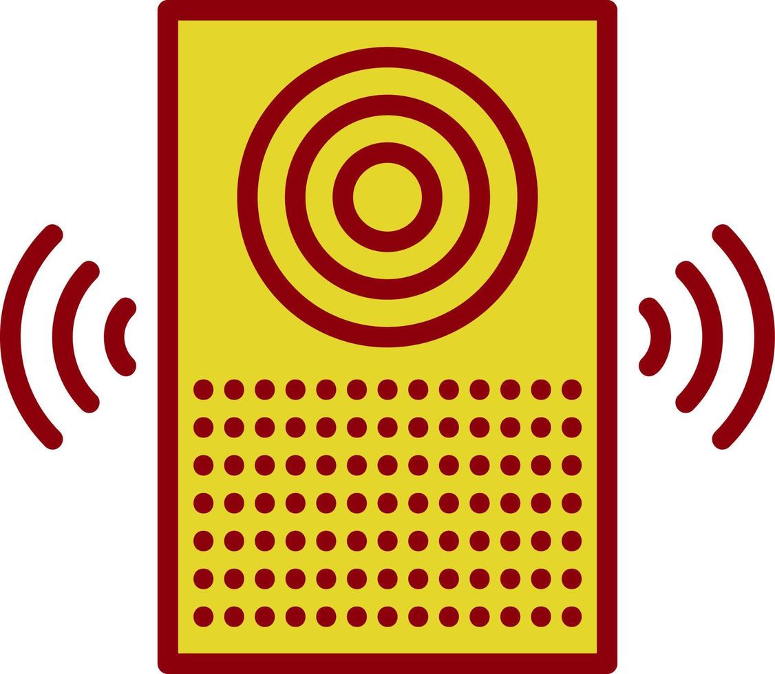 Smart Speaker Vector Icon Design