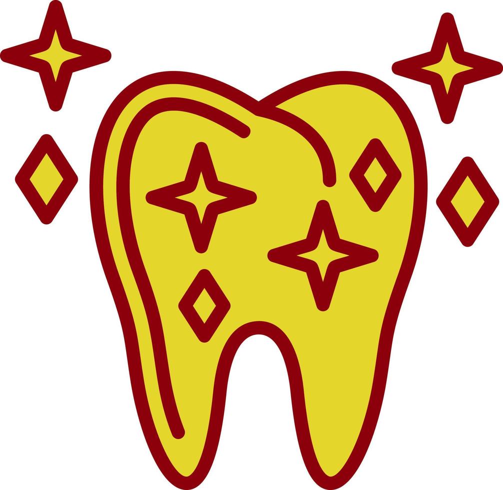 diseño de icono de vector de blanqueamiento de dientes