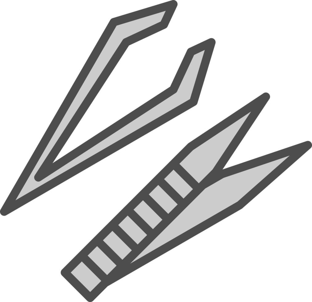 Forceps Vector Icon Design