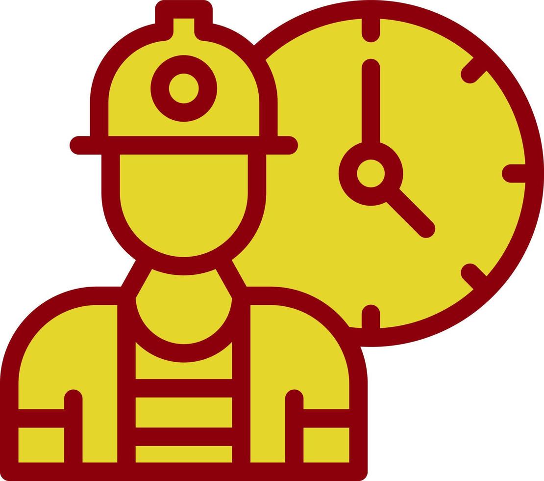 Working Hours Vector Icon Design