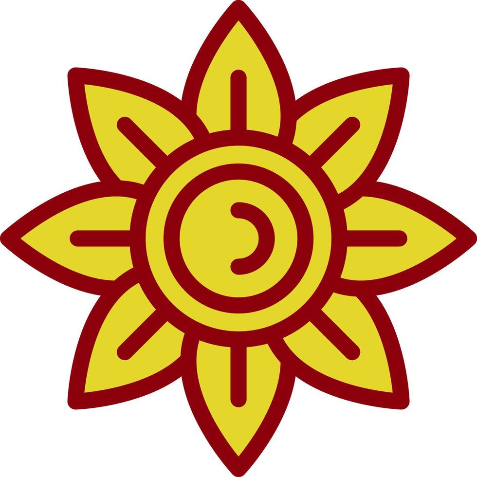 Flower Vector Icon Design