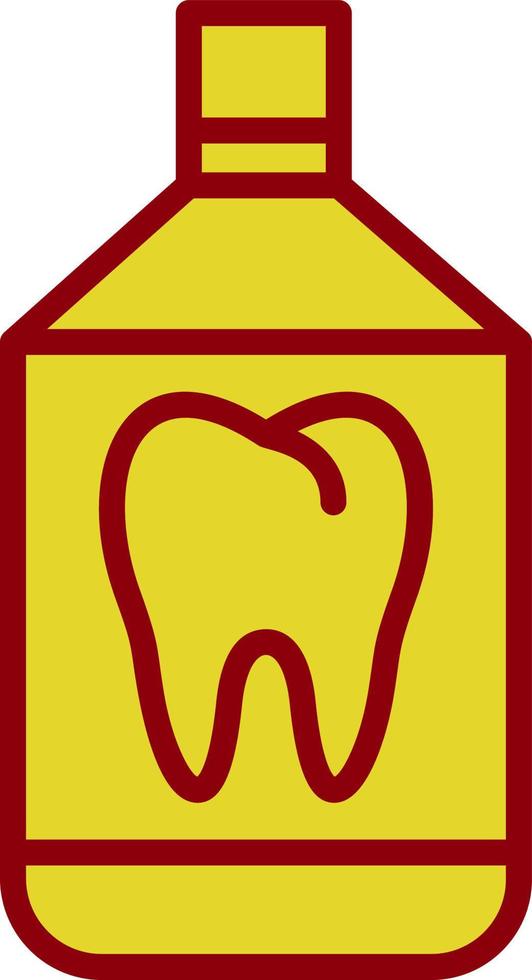 Mouthwash Vector Icon Design