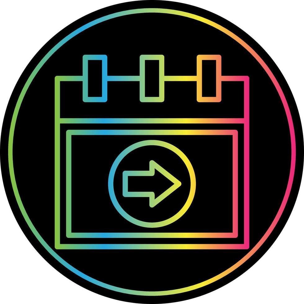 Tomorrow Vector Icon Design
