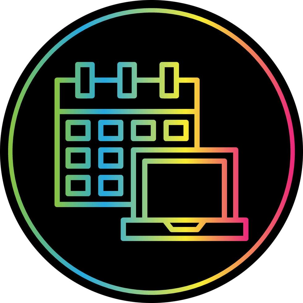 Laptop Vector Icon Design