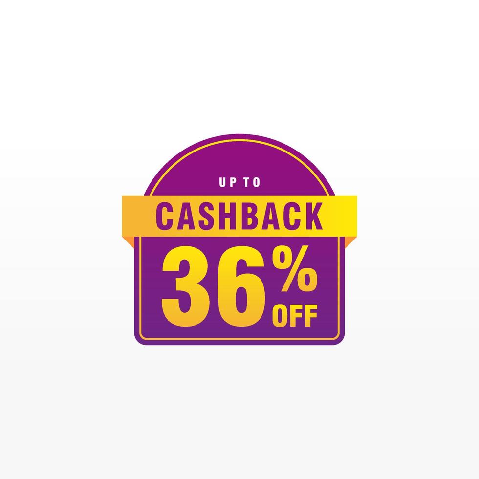 36 discount, Sales Vector badges for Labels, , Stickers, Banners, Tags, Web Stickers, New offer. Discount origami sign banner.