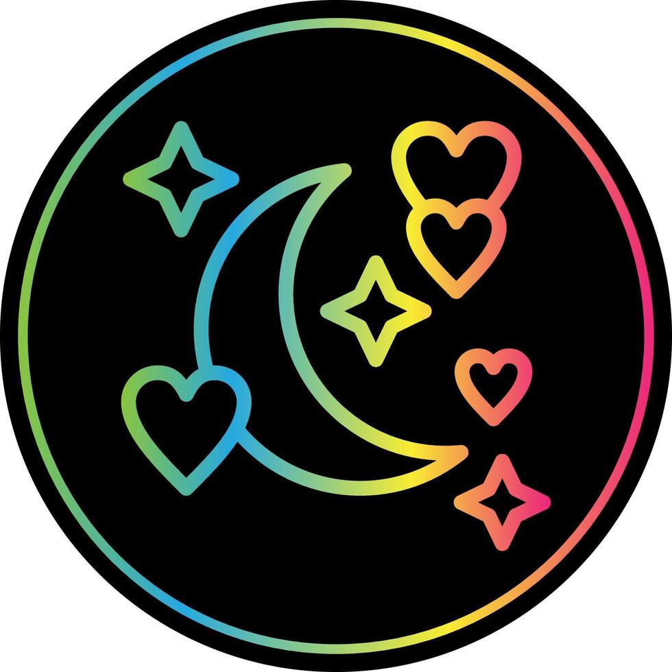 Honeymoon Vector Icon Design