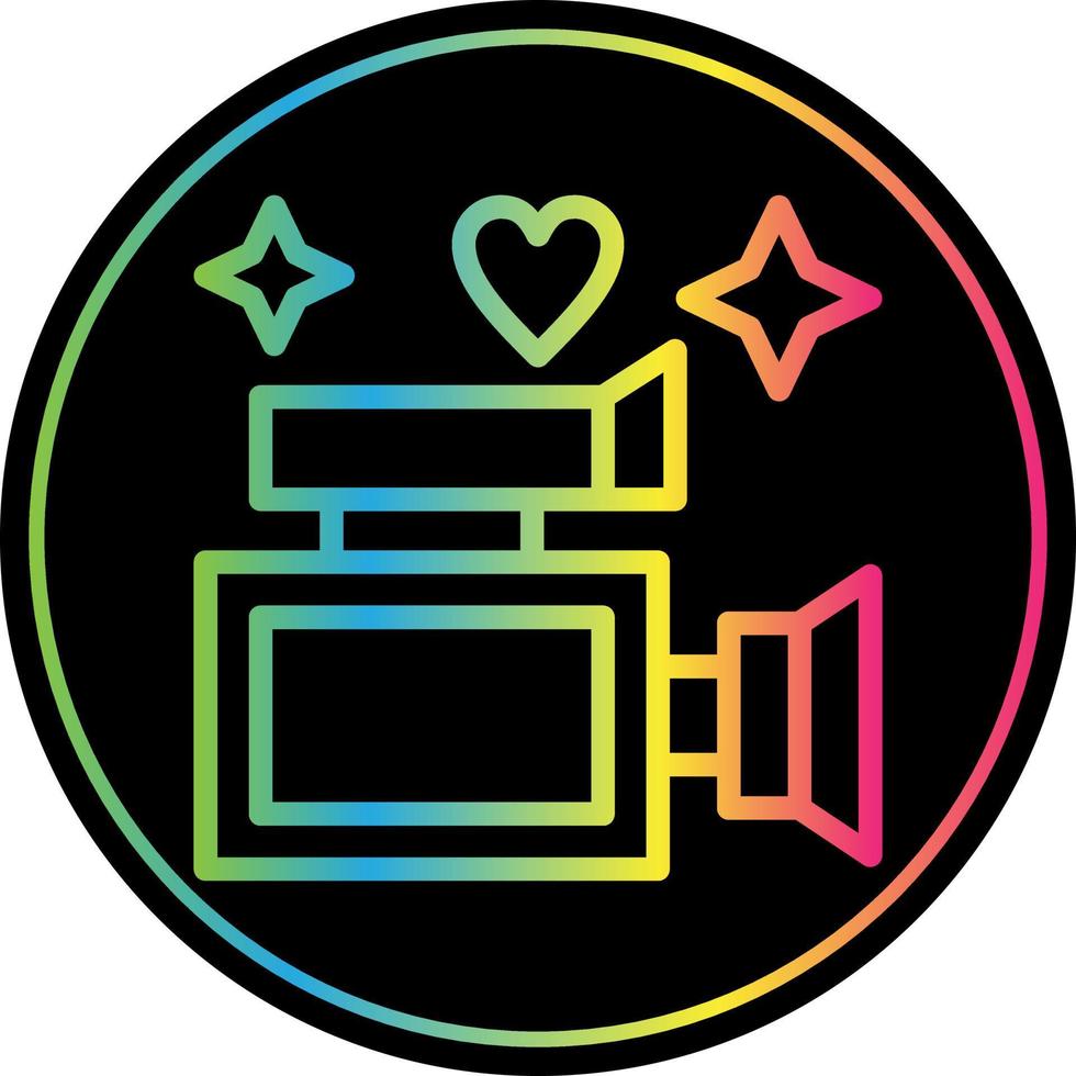 Video Camera Vector Icon Design
