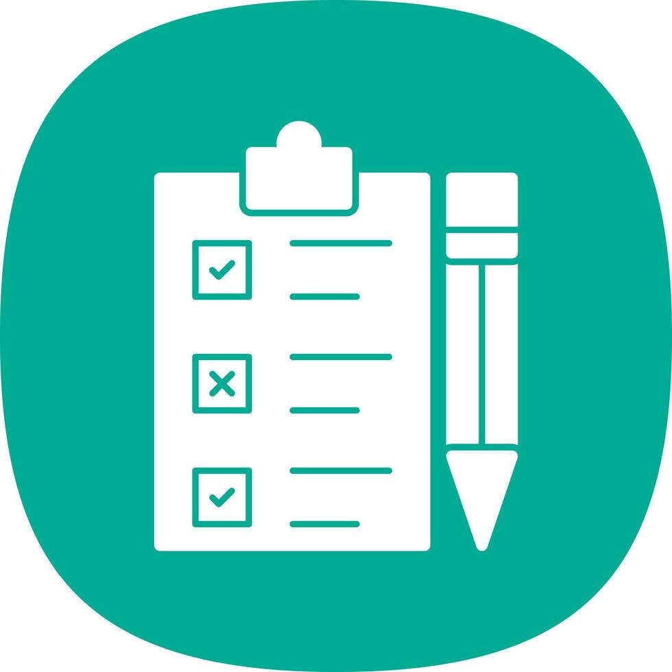 Task List Vector Icon Design