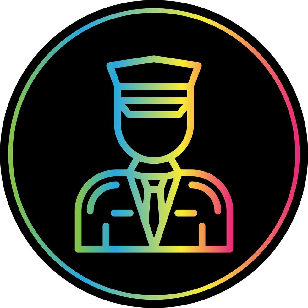 Pilot Vector Icon Design