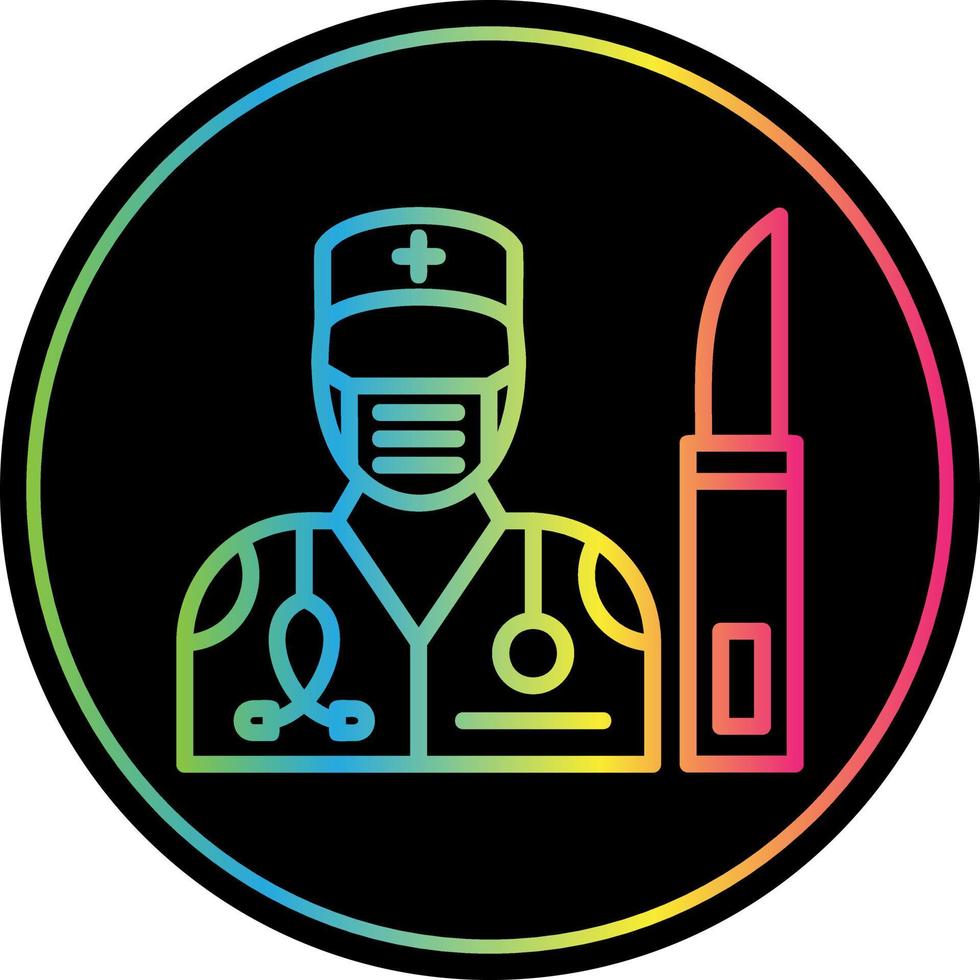 Surgeon Vector Icon Design