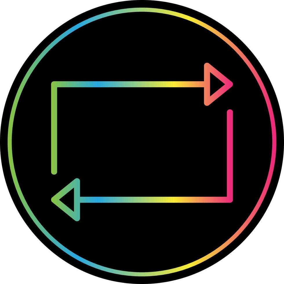 Loop Vector Icon Design