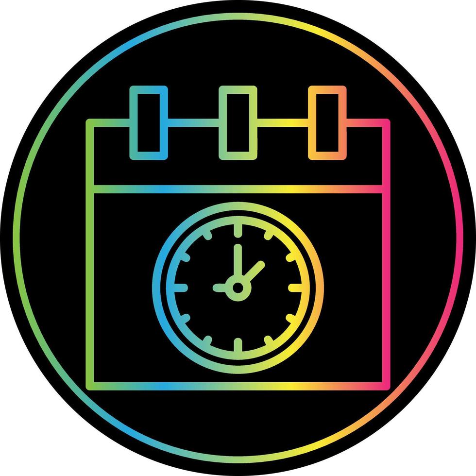 diseño de icono de vector de reloj