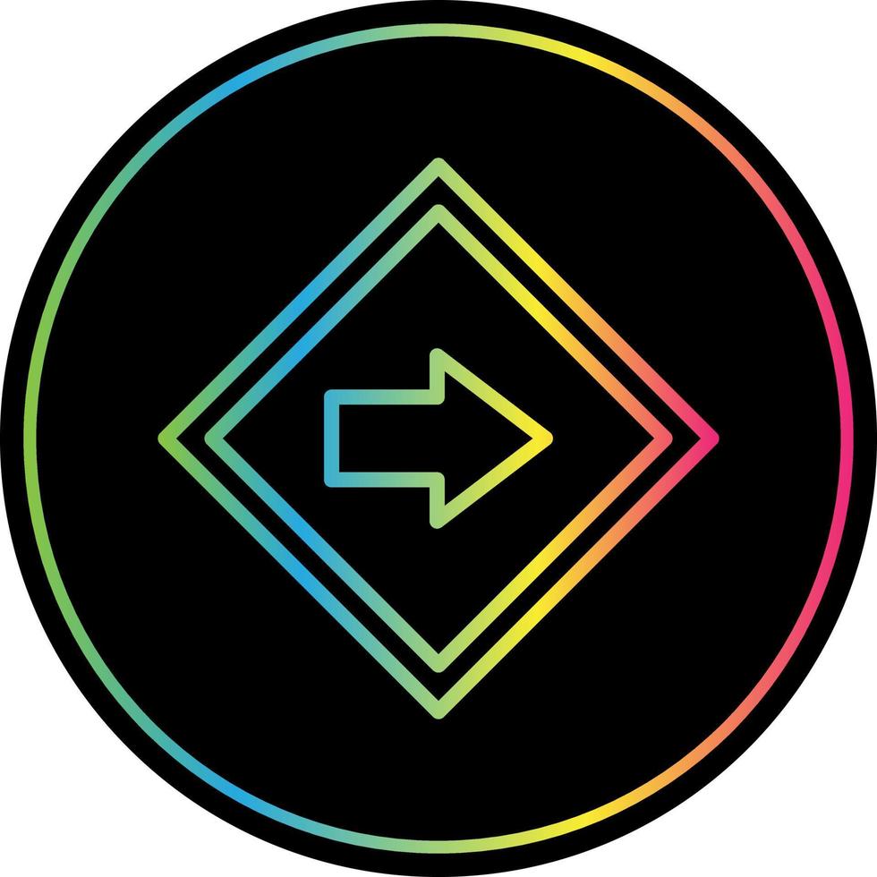 Direction Vector Icon Design