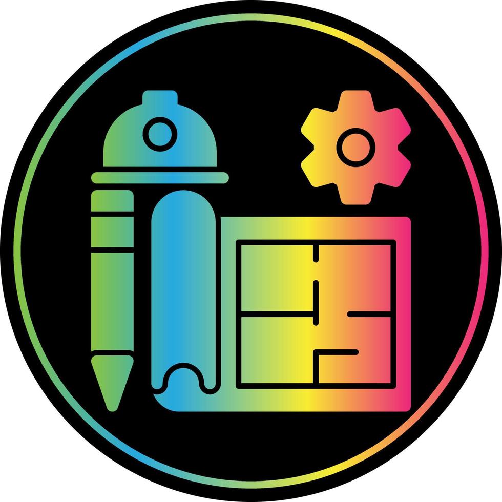 Civil Engenineering Vector Icon Design