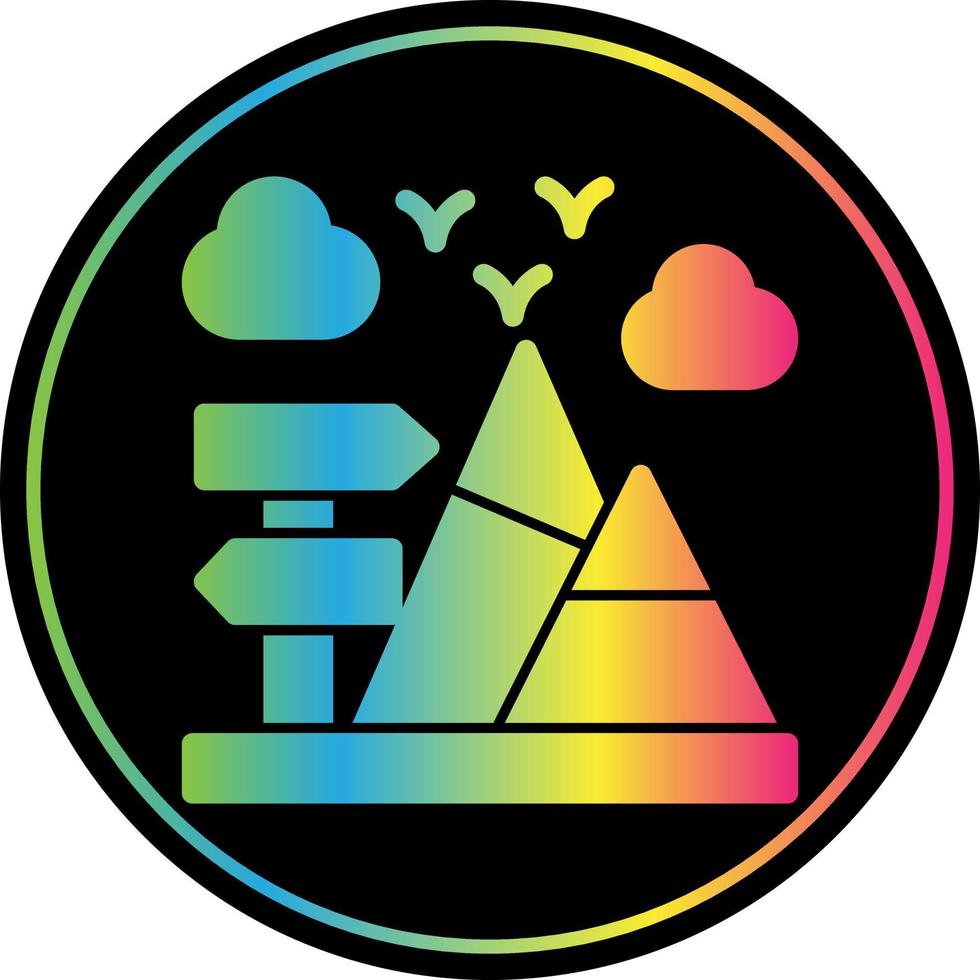 Travelling Instructor Vector Icon Design