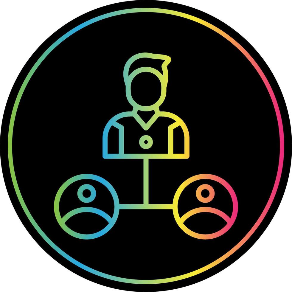 Delegate Vector Icon Design