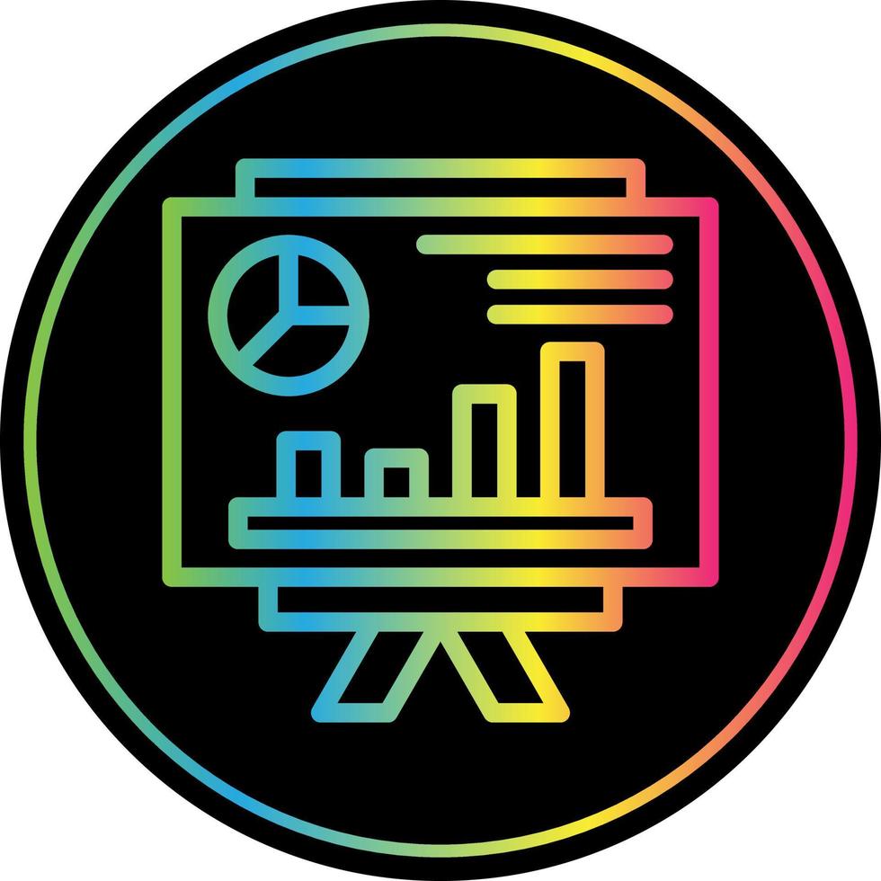 Presentation Vector Icon Design