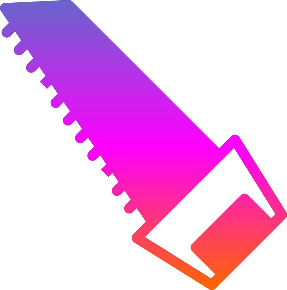 Saw Vector Icon Design