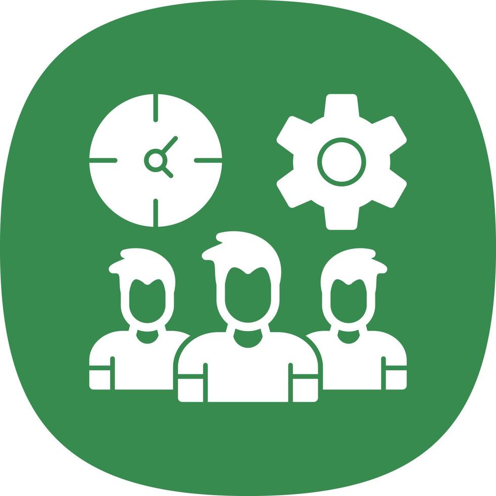 Teamwork Vector Icon Design