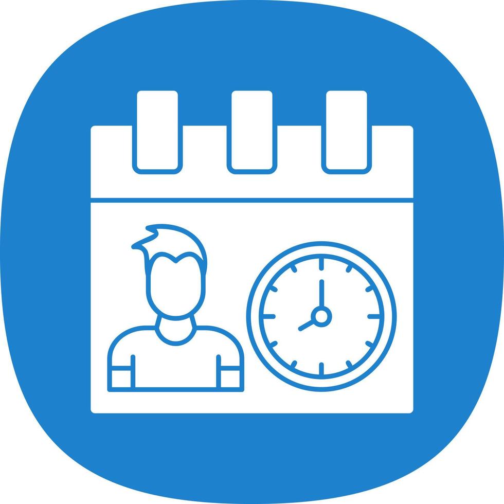 Working Hours Vector Icon Design