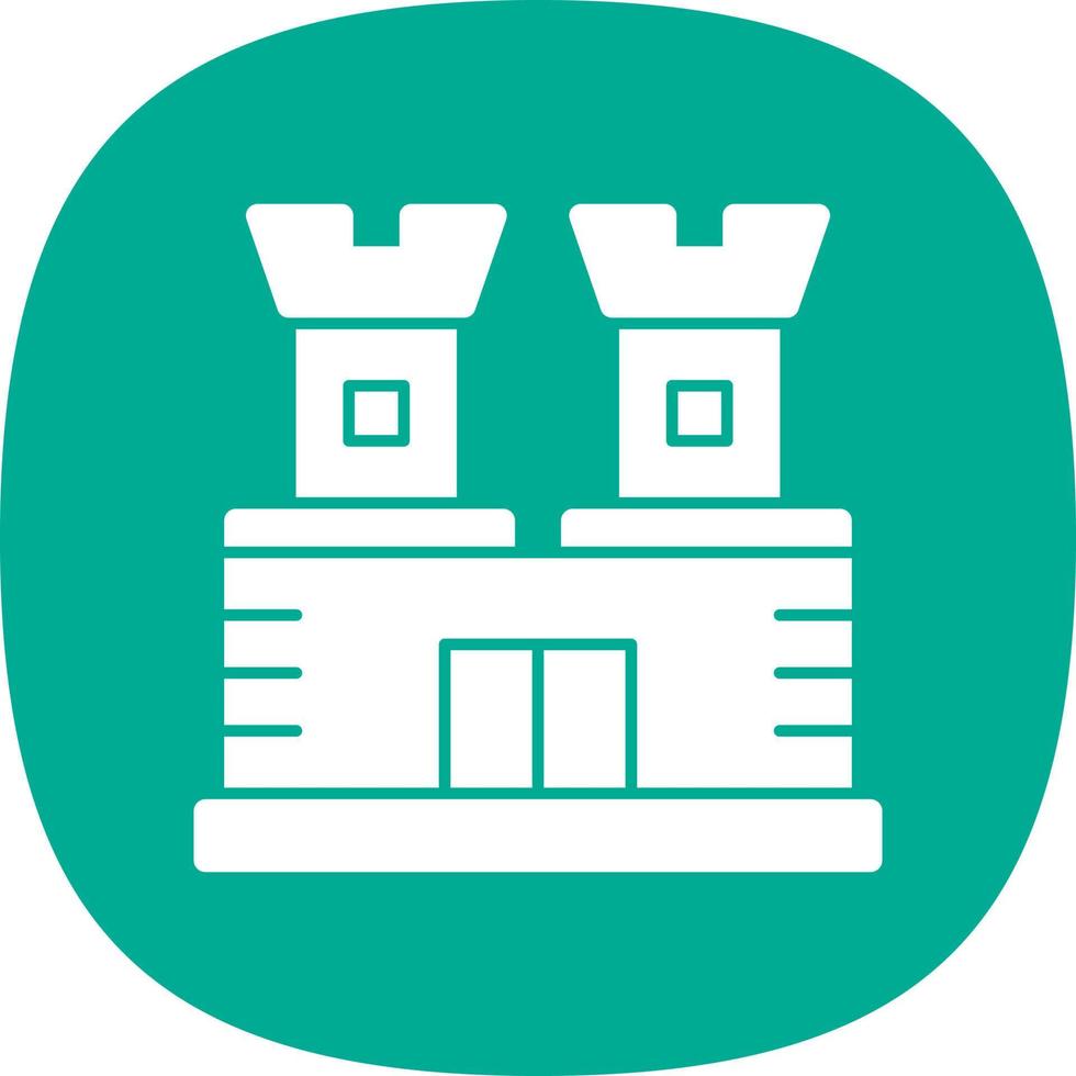 Castle Vector Icon Design