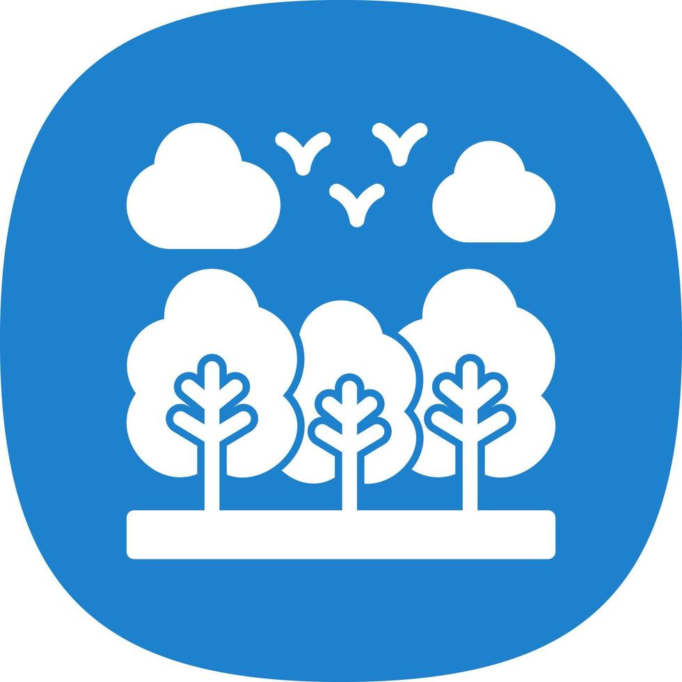 Forest Vector Icon Design