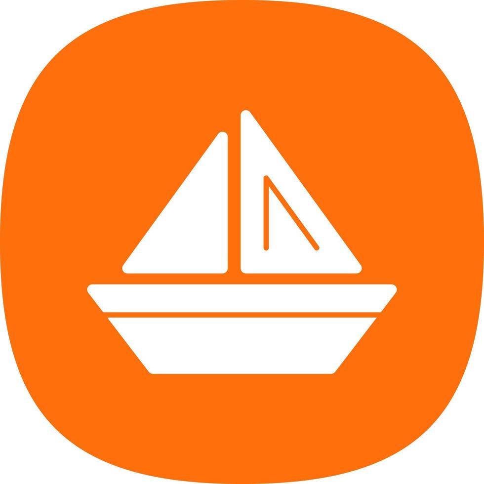 diseño de icono de vector de barco