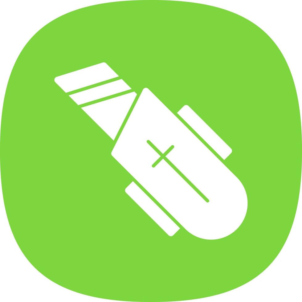 Utility Knife Vector Icon Design