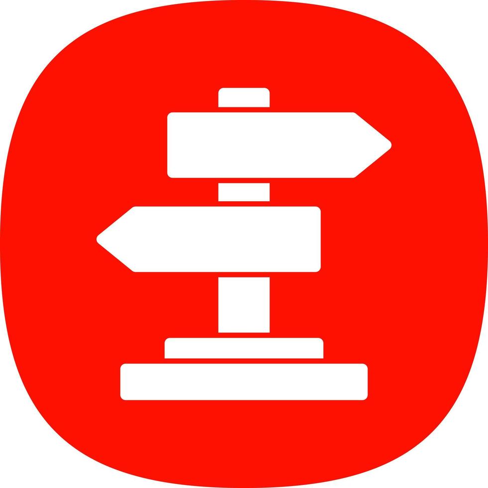 Directions Vector Icon Design