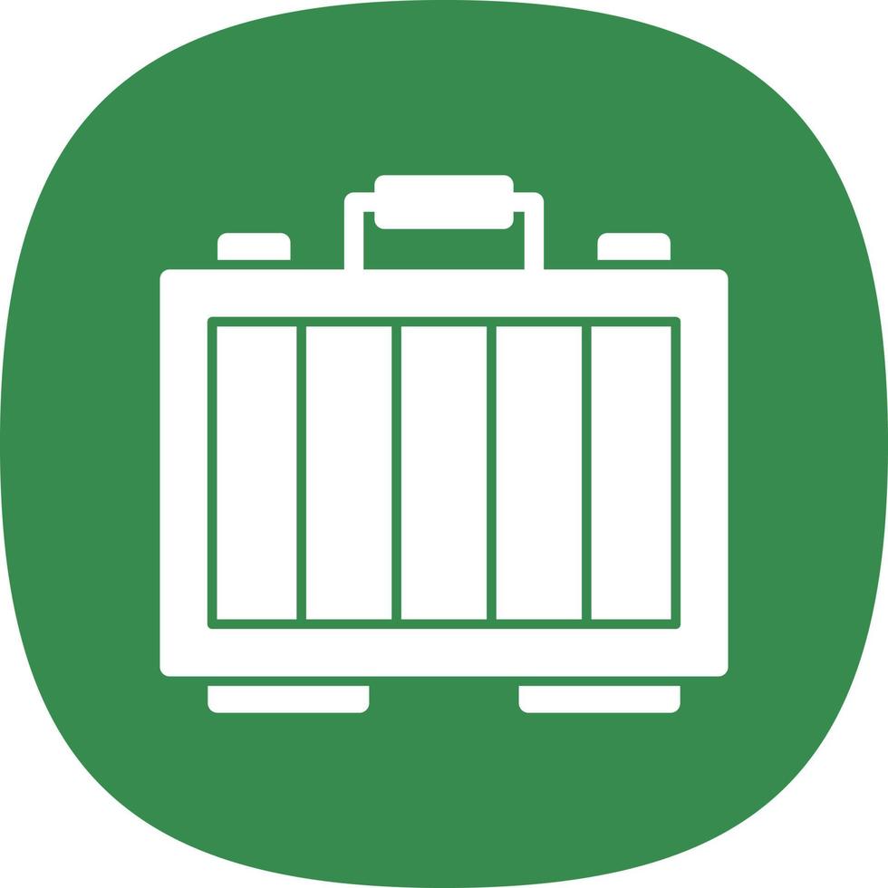 Suitcase Vector Icon Design