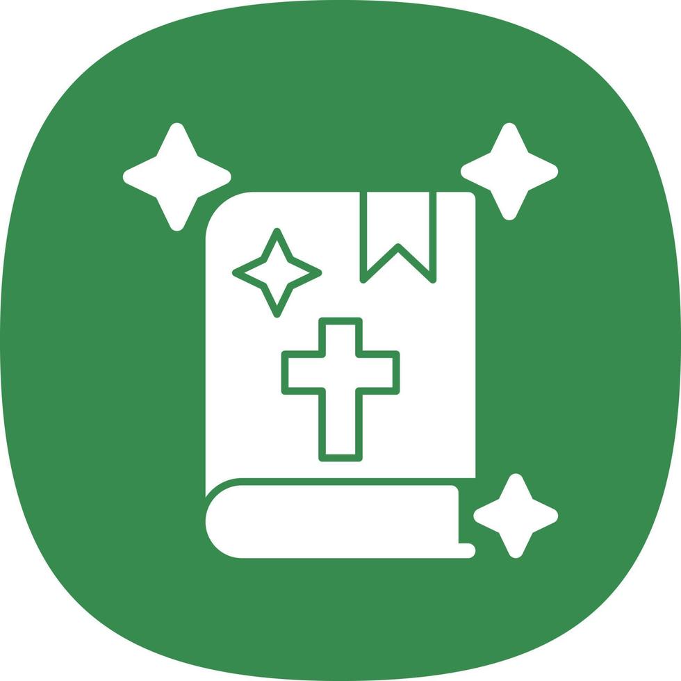 diseño de icono de vector de biblia