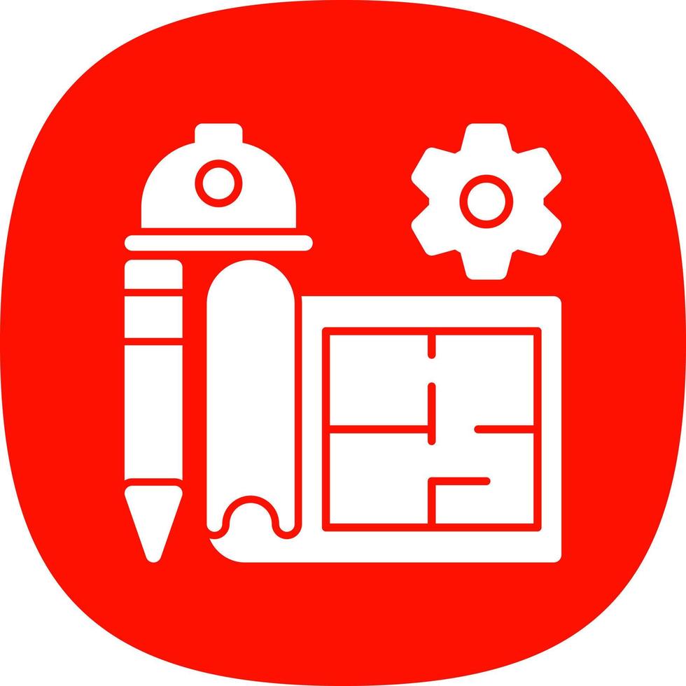 Civil Engenineering Vector Icon Design