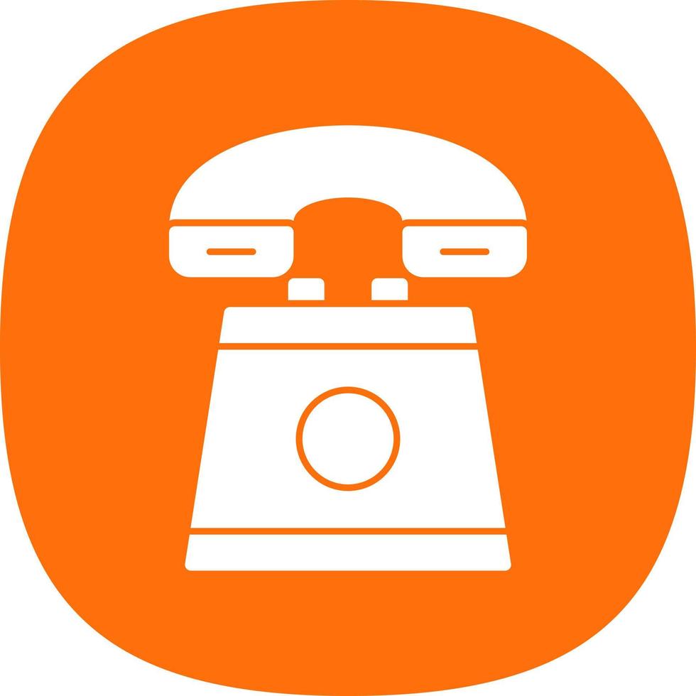 Telephone Vector Icon Design