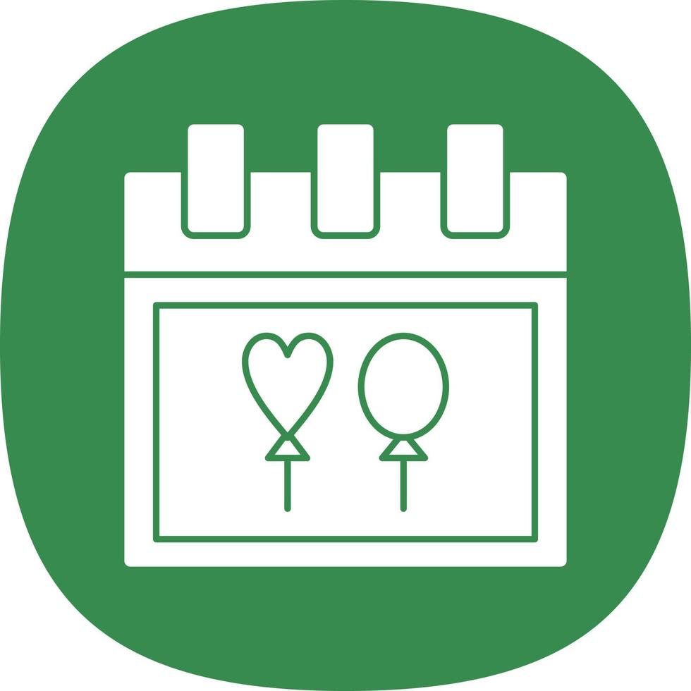 Balloons Vector Icon Design